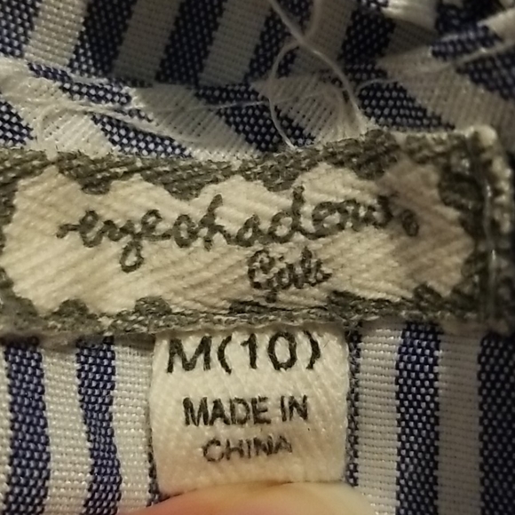 EYESHADOW GIRLS cold shoulder top - Picture 4 of 5